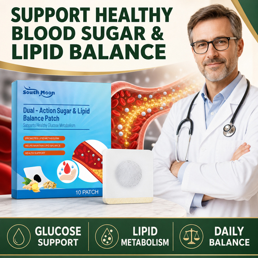 Dual-Action Blood Sugar & Lipid Balance Patch – Overnight Metabolic Support-CU