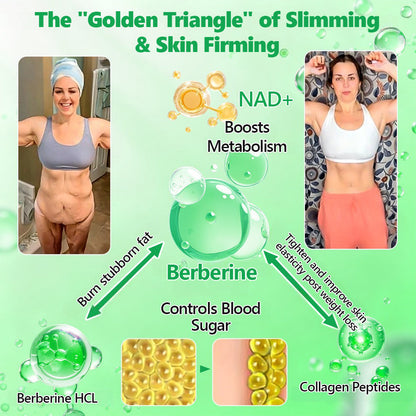 Berberine Slimming Microneedle Patch | 10-in-1 Weight Management Support