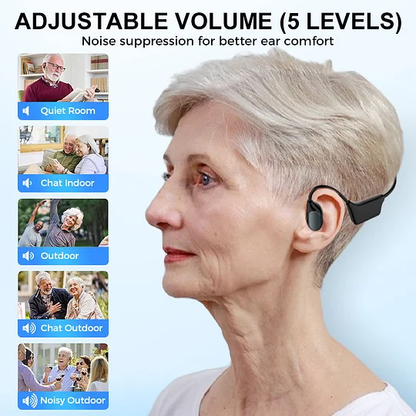 🔥🔥Final 3 Hours: 80% OFF🏆 Limited-Time Offer – Don’t Miss This Deal🔥Pryxo Bone Conduction Smart Hearing Aids