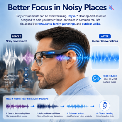 🔥Limited-Time Holiday Special Offer🔥 Clear Hearing, AI Smart Hearing Aid Reading Glasses