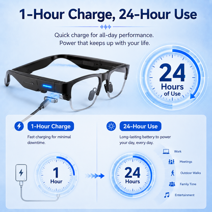 🔥Limited-Time Holiday Special Offer🔥 Clear Hearing, AI Smart Hearing Aid Reading Glasses