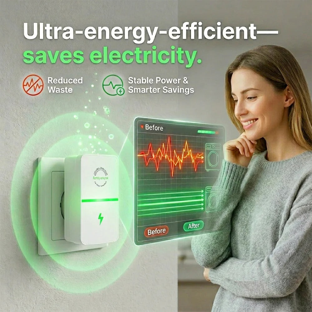 ⚡⚡Save 40% Electricity Bills🔥Plug-and-Play Smart Energy-Saving Box