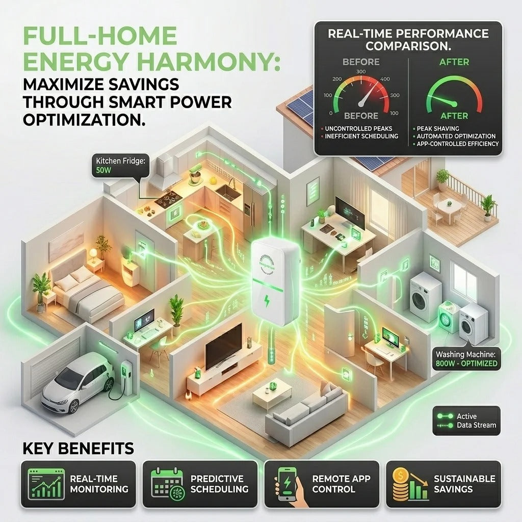 ⚡⚡Save 40% Electricity Bills🔥Plug-and-Play Smart Energy-Saving Box